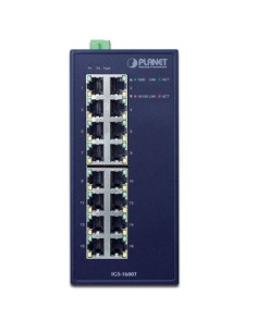 Switch Industrial 16Ptos gigabit Unmanaged L2