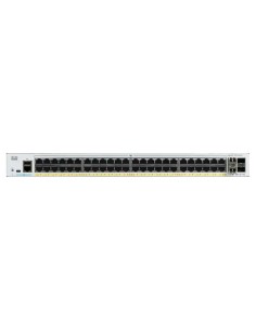 Switch Cisco Catalyst 1000 48Ptos GE y 4SFP+ LAN Lite PoE+