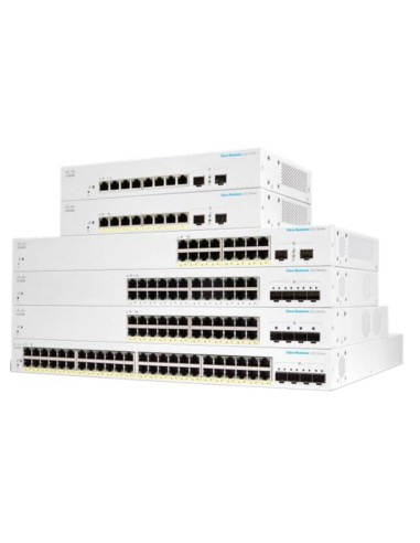 Switch Cisco Business 220 series 48Ptos Gigabit + 4SFP+ PoE+