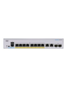 Switch Cisco Business 250 8 Ptos GE + 2xRJ45/SFP PoE+ Full