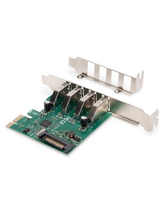 Tarjeta PCIe 4Ptos USB3.0 DIGITUS