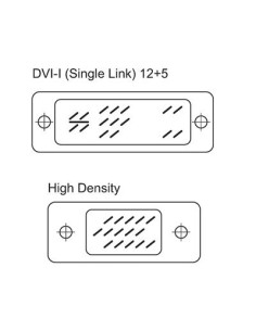 Cable DVI-A 24+5  macho a SVGA macho 3,0mts HQ