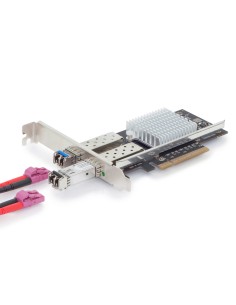 Tarjeta Red PCIe 2Pto SFP+ 10GB Intel Chipset L.Profile Adap