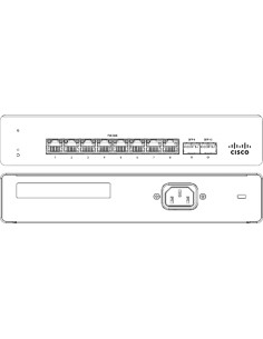 Switch Cisco Meraki L2 8Ptos Gigabit +2SFP 127W PoE+